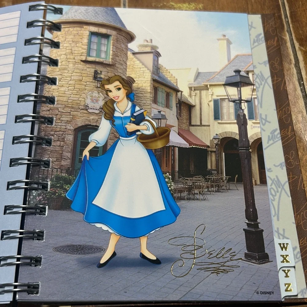 Disney Character Address Book Vintage